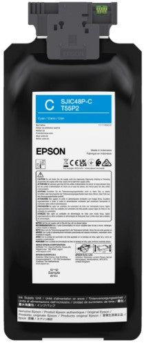 Epson C13T55P240/SJIC-48-P-C Ink cartridge cyan 480ml for Epson ColorWorks C 8000 e BK/MK
