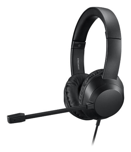 Adesso Xtream P7 Headset Wired Head-band Calls/Music USB Type-A Black