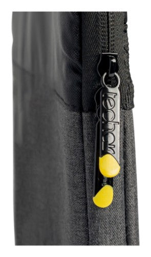 Techair TAECV007 Sustainable style for 11.6" laptops and Chromebooks. Made from recycled bottles, the Eco Sleeve pairs eco-friendly design with lifetime durability.