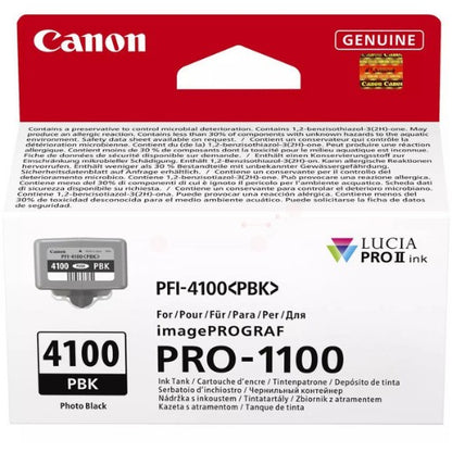 Canon 6777C001/PFI-4100PBK Ink cartridge light black 80ml for Canon IPF PRO-1100