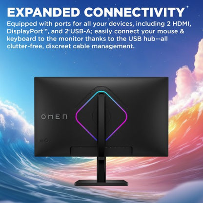 HP OMEN 27 inch QHD 280Hz Gaming Monitor - 27qs G2