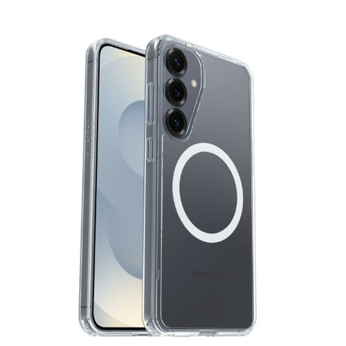 OtterBox Symmetry Series Clear with Magnets for Samsung Galaxy S25+, transparent