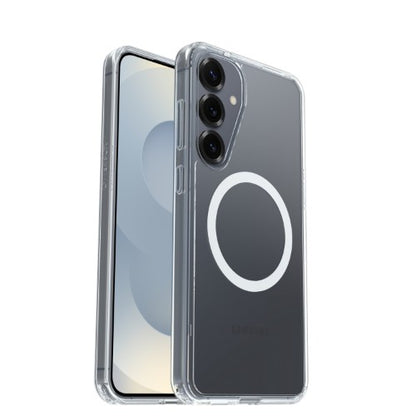 OtterBox Symmetry Series Clear with Magnets for Samsung Galaxy S25+, transparent