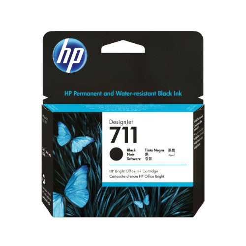 HP CZ133A/711 Ink cartridge black 80ml for HP DesignJet T 520