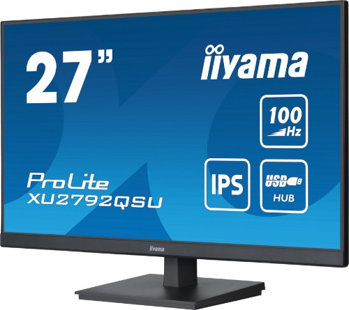iiyama ProLite computer monitor 68.6 cm (27") 2560 x 1440 pixels Quad HD LED Black