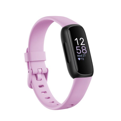 Fitbit Inspire 3 AMOLED Armband activity tracker Black, Lilac