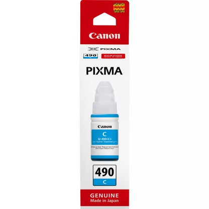 Canon 0664C001/GI-490C Ink bottle cyan, 7K pages 70ml for Canon Pixma G 1400
