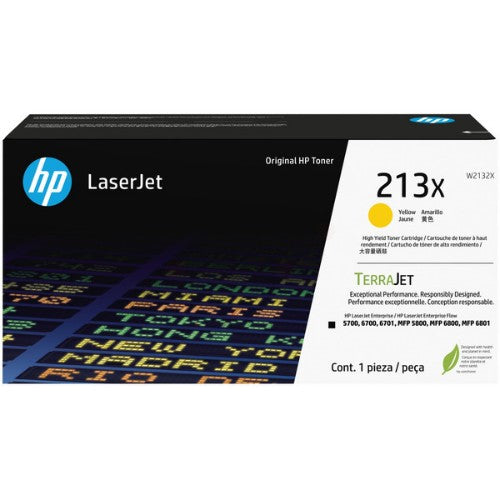 HP W2132X/213X Toner cartridge yellow high-capacity, 6K pages ISO/IEC 19798 for HP CLJ 5800/6700/6701/6800