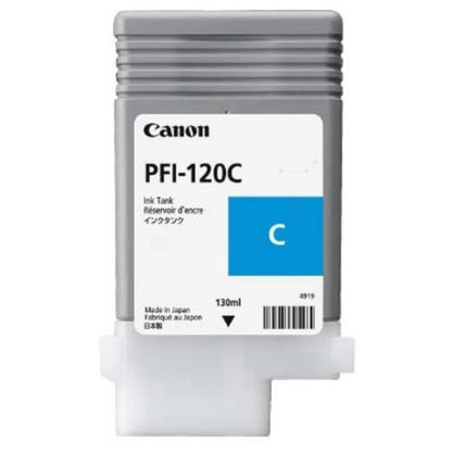 Canon 2886C001/PFI-120C Ink cartridge cyan 130ml for Canon IPF GP-200/TM-200/TM-255