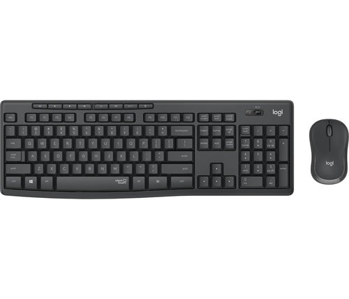 Logitech 920-009794 keyboard Mouse included Office RF Wireless QWERTZ German Graphite