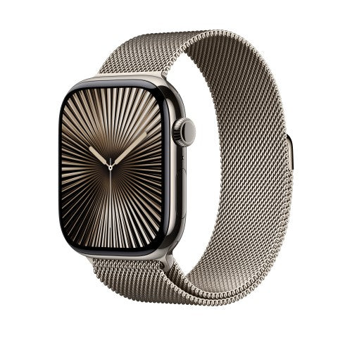 Apple 46mm Natural Milanese Loop - S/M