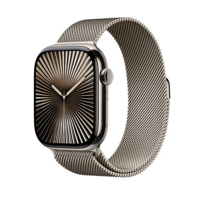 Apple 46mm Natural Milanese Loop - S/M