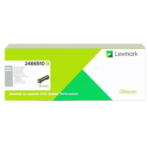 Lexmark 24B6510 Toner cartridge yellow, 20K pages for Lexmark XC 6152