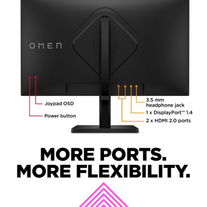 OMEN by HP 27 inch QHD 165Hz Gaming Monitor - OMEN 27q
