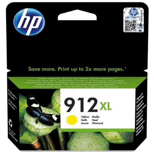 HP 3YL83AE/912XL Ink cartridge yellow high-capacity, 825 pages 9.9ml for HP OJ Pro 8010/e/8020