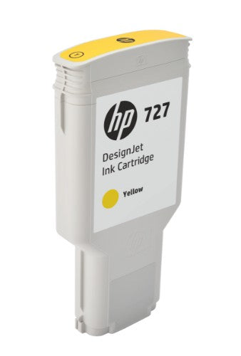 HP F9J78A/727 Ink cartridge yellow 300ml for HP DesignJet T 920/930