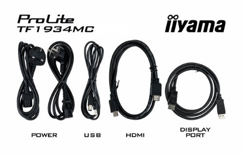 iiyama ProLite TF1934MC-B7X computer monitor 48.3 cm (19") 1280 x 1024 pixels SXGA LED Touchscreen Black