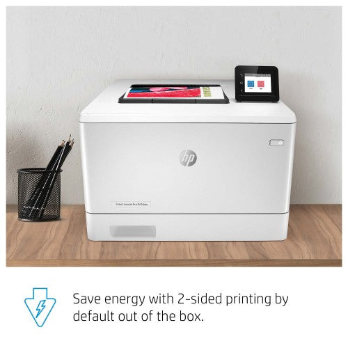 HP LaserJet Pro M454dw Wireless Color Printer, Duplex