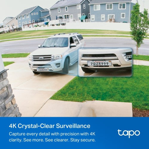 TP-Link Tapo Solar-Powered Security Camera Kit 1 × C460, 1 × A201