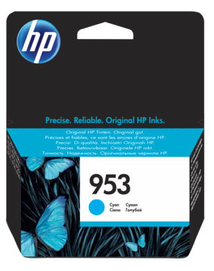 HP F6U12AE/953 Ink cartridge cyan, 630 pages 9ml for HP OfficeJet Pro 7700/8210/8710