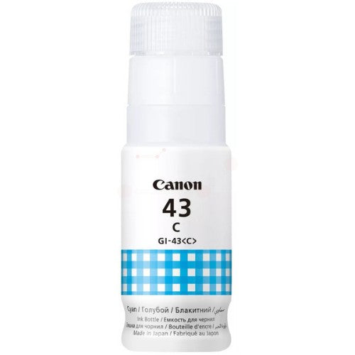 Canon 4672C001/GI-43C Ink bottle cyan 3800 Photos 60ml for Canon Pixma G 540