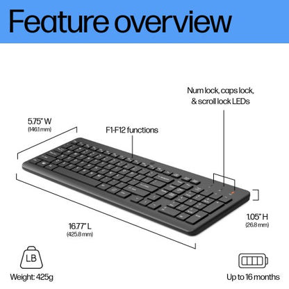 HP 220 Wireless Keyboard