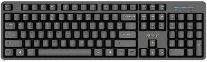 Acer USB Wired keyboard Home/Office QWERTY US International Black