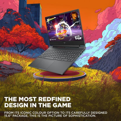 HP Victus Gaming 15-fa2001na Intel® Core™ i5 i5-13450HX Laptop 39.6 cm (15.6") Full HD 12 GB DDR5-SDRAM 512 GB SSD NVIDIA GeForce RTX 3050 Wi-Fi 6 (802.11ax) Windows 11 Home Black