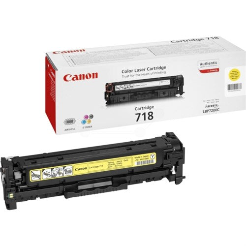 Canon 2659B014/718Y Toner cartridge yellow Project, 2.9K pages/5% for Canon LBP-7200