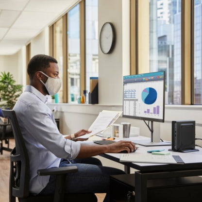 HP Pro Mini 400 G9 Intel® Core™ i7 i7-14700T 16 GB DDR5-SDRAM 1 TB SSD Windows 11 Pro Mini PC Black