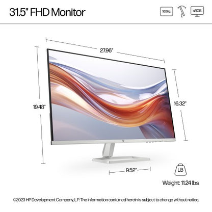 HP Series 5 31.5 inch FHD Monitor - 532sf