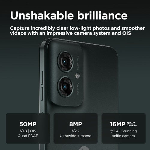 Motorola moto g55 5G 16.5 cm (6.49") Dual SIM Android 14 USB Type-C 8 GB 256 GB 5000 mAh Grey