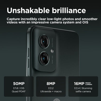 Motorola moto g55 5G 16.5 cm (6.49") Dual SIM Android 14 USB Type-C 8 GB 256 GB 5000 mAh Grey