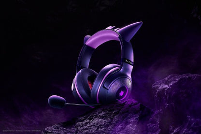 Razer Kraken Kitty V2 - Pokemon Gengar Ed. Headset Wired Head-band Gaming USB Type-A Pink