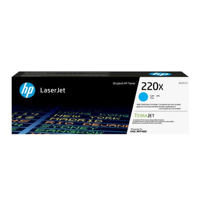 HP W2201X/220X Toner cartridge cyan high-capacity, 5.5K pages ISO/IEC 19798 for HP CLJ Pro 4202