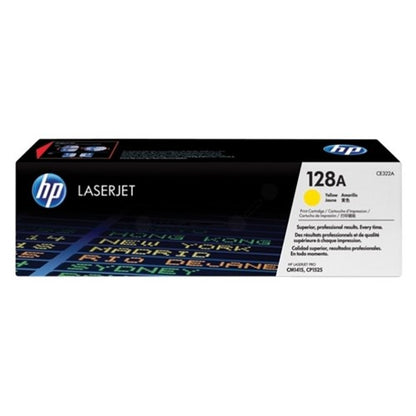 HP CE322A/128A Toner yellow, 1.3K pages ISO/IEC 19798 for HP LJ Pro CP 1525