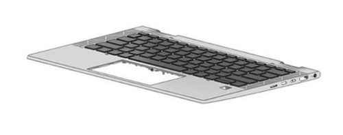 HP M46072-041 laptop spare part Keyboard