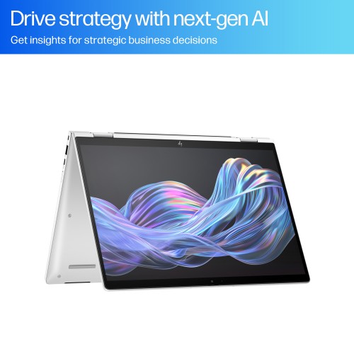 HP EliteBook X Flip G1i Next Gen AI PC Wolf Pro Security Edition Copilot+ PC Intel Core Ultra 7 258V Hybrid (2-in-1) 35.6 cm (14") Touchscreen 2.5K 32 GB LPDDR5x-SDRAM 1 TB SSD Wi-Fi 7 (802.11be) Windows 11 Pro Silver
