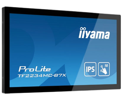 iiyama ProLite TF2234MC-B7X computer monitor 54.6 cm (21.5") 1920 x 1080 pixels Full HD LED Touchscreen Multi-user Black