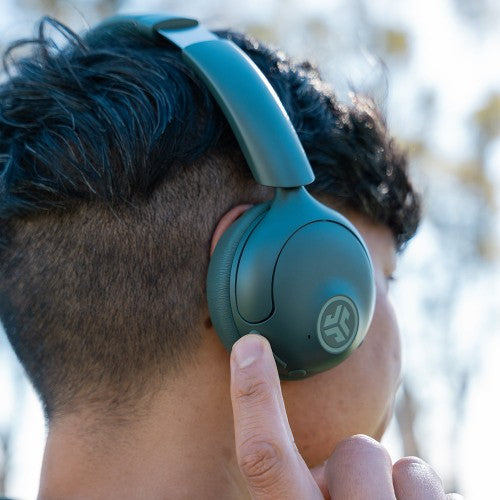 JLab Go Lux ANC Headset Wireless Head-band Calls/Music USB Type-C Bluetooth Sage