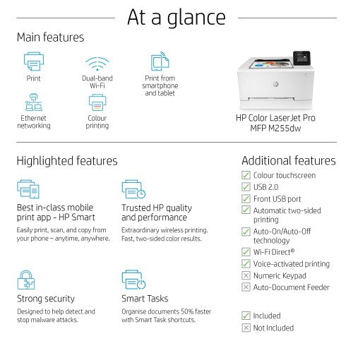 HP Color LaserJet Pro M255dw