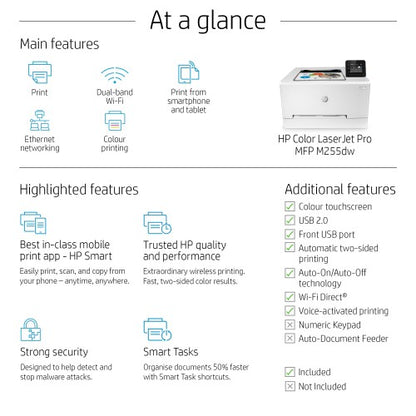 HP Color LaserJet Pro M255dw
