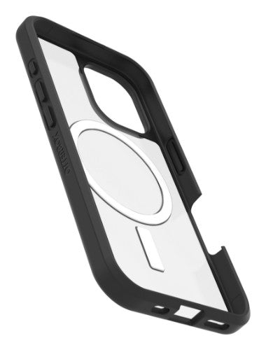 OtterBox React Series for MagSafe for Apple iPhone 16, Black Crystal