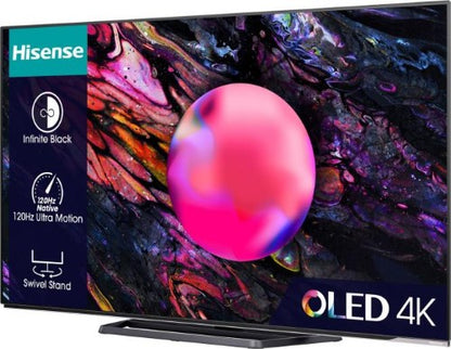 Hisense 65A85NTUK TV 165.1 cm (65") 4K Ultra HD Smart TV Wi-Fi Black, Grey 150 cd/m²