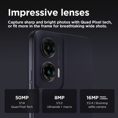 Motorola moto G35 5G 17.1 cm (6.72") Dual SIM Android 14 USB Type-C 4 GB 128 GB 5000 mAh Black