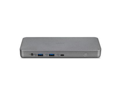 Acer USB Type-C D501 Docking Station with ChromeOS support, Silver - HDMI, DP, Gig-E, USB 3.2 Gen 1 Type-A, USB 3.2 Gen 2 Type-C