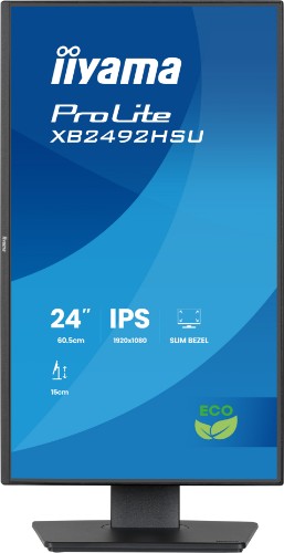 iiyama ProLite XB2492HSU-B1 computer monitor 61 cm (24") 1920 x 1080 pixels Full HD LED Black