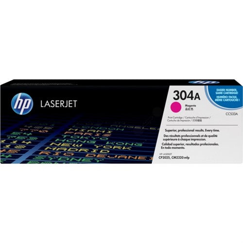 HP CC533A/304A Toner cartridge magenta, 2.8K pages ISO/IEC 19798 for HP CLJ CP 2025