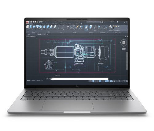 HP ZBook 8 G1i Wolf Pro Security Edition- Data Science Intel Core Ultra 7 255H Mobile workstation 40.6 cm (16") 2.5K 16 GB DDR5-SDRAM 512 GB SSD NVIDIA RTX 500 Ada Wi-Fi 7 (802.11be) Windows 11 Pro AI Workstation, AI PC Silver