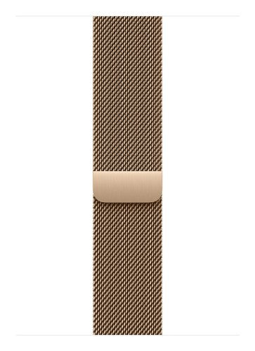 Apple 46mm Gold Milanese Loop - S/M